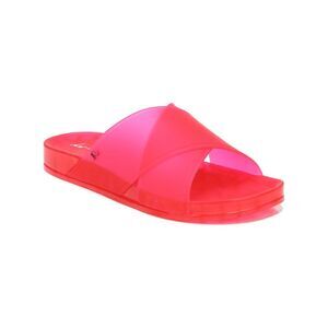 CIRCUS BY SAM EDELMAN Womens Pink Jelly Pool Slides Jaylee Sandals 7 M